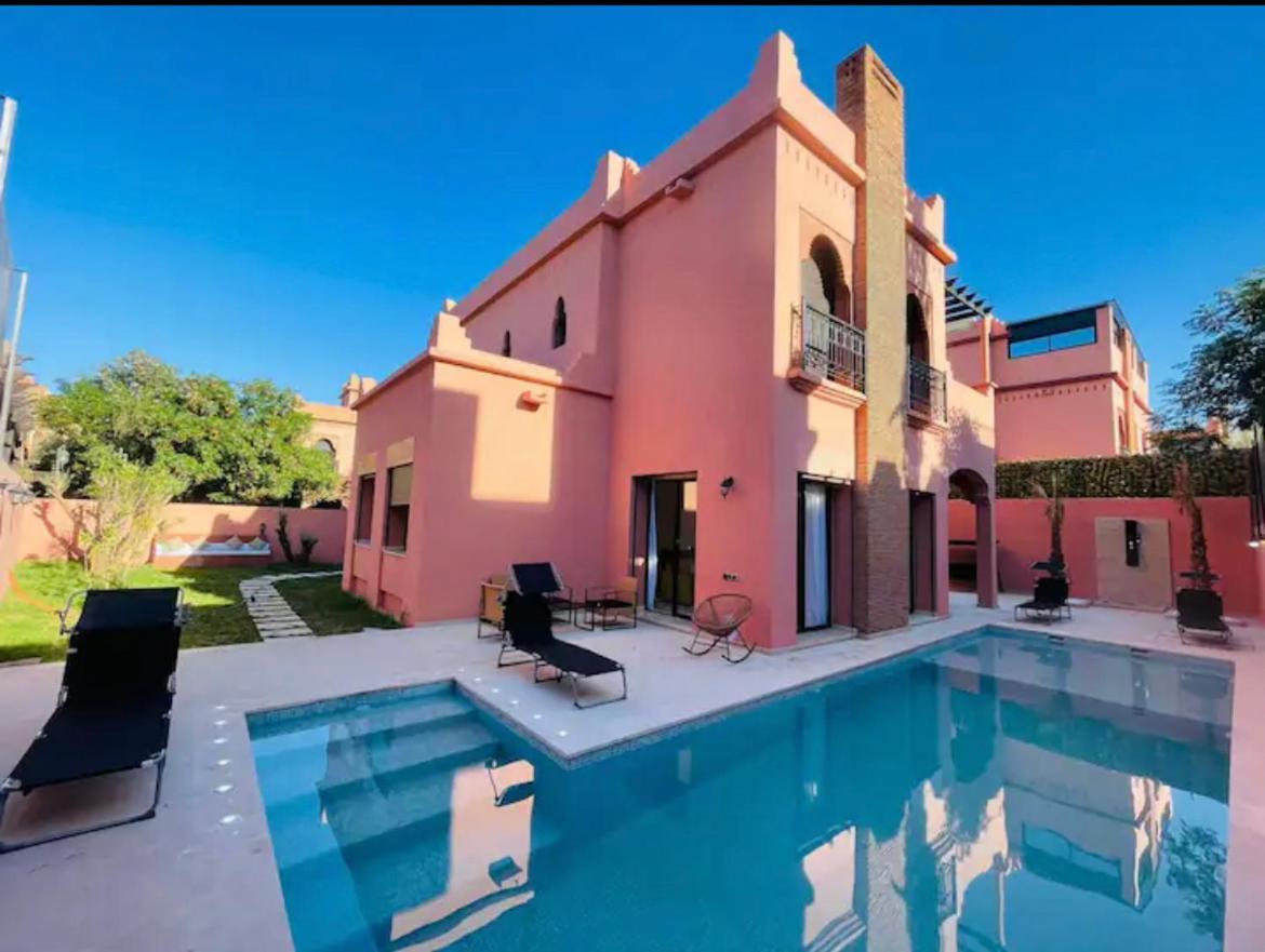 The Villa Avec Piscine Chauffee 4 Chambres 马拉喀什 外观 照片