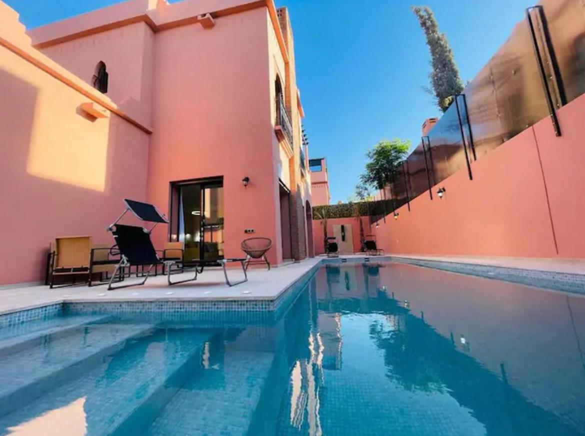 The Villa Avec Piscine Chauffee 4 Chambres 马拉喀什 外观 照片